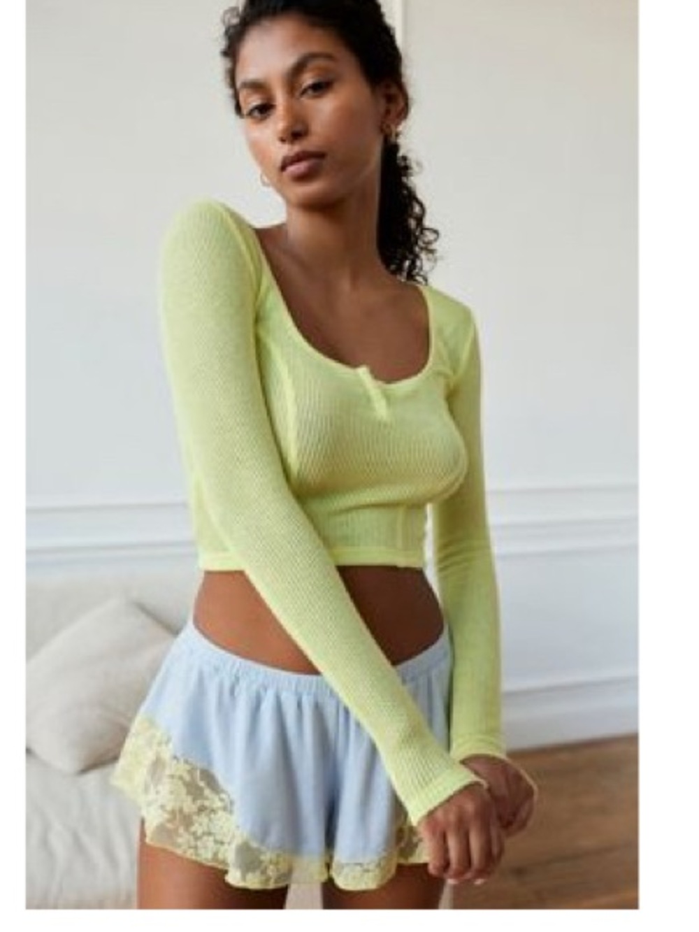 Out From Under Everyday Notch Neck Long
Sleeve Tee